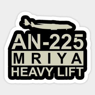 AN-225 Mriya Sticker
